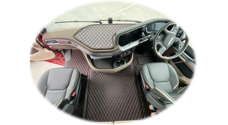 daf xg/xg+ - full truck interior - in quilted material