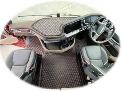 daf xg/xg+ - full truck interior - in quilted material
